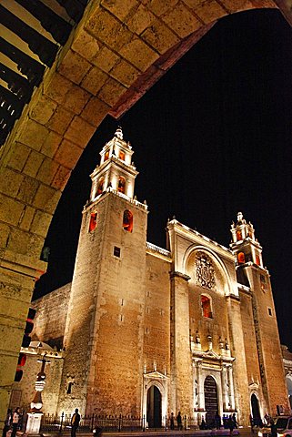 San Idelfonso Cathedral, Merida, Yucatan, Mexico, America