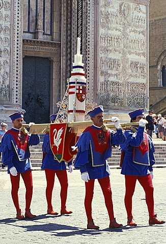 Corpus Domini procession, Orvieto, Umbria, Italy