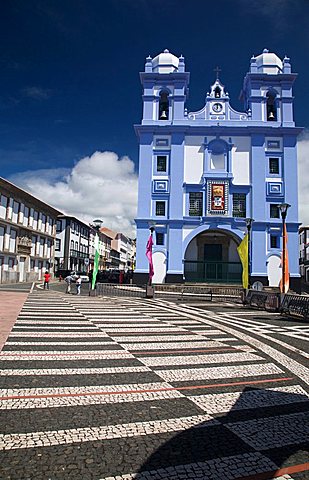 Misericordia church of Angra do Heroismo, Terceira, Azores Island, Portugal, Europe