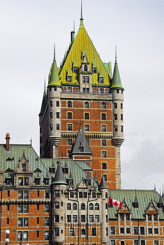 Fairmont Le Chateau Frontenac hotel, Quebec City, Capitale-Nationale, Quebec, Canada, North America