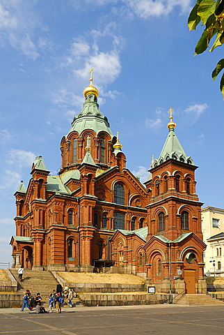 Uspenski Cathedral, Helsinki, Uusimaa, Finland, Scandinavia, Europe