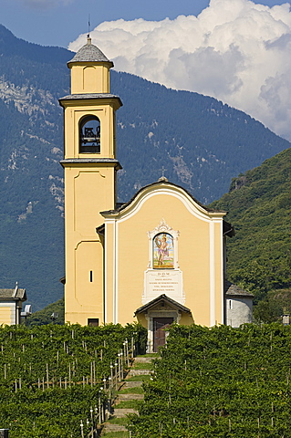 san sebastian church, bellinzona, switzerland