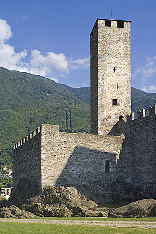 castelgrande, bellinzona, switzerland