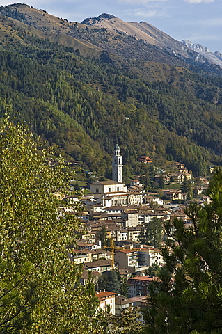 little town view, clusone, italy