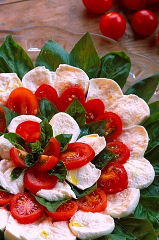 Caprese salad, Italy