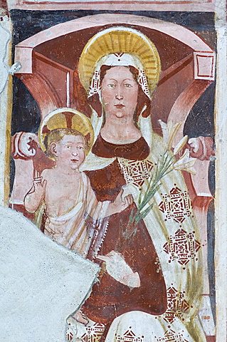 santa maria assunta in borgo church, nembro, italy