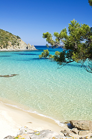 Monte Turnu beach, Costa Rei, Castiadas, Cagliari district, Sardinia, Italy, Europe