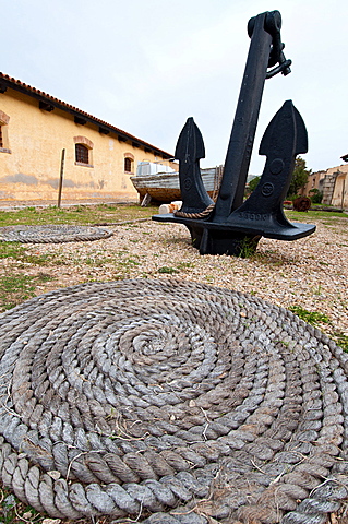 Museo Geominerario di Stagnali, Caprera island,  La Maddalena, Olbia - Tempio district, Sardinia, Italy, Europe