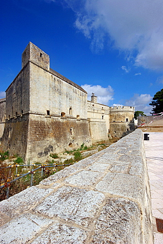 The castle, Salentine Peninsula, Acaia San Cataldo, Apulia, Italy