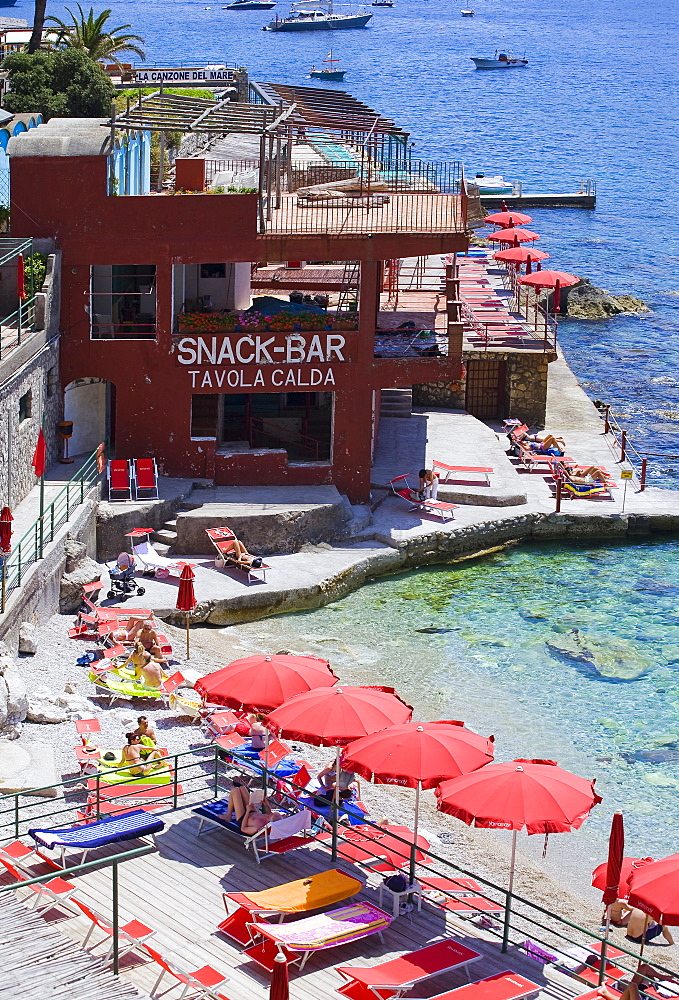 Capri Snack Bar,Capri island,Naples,Campania,Italy,Europe.