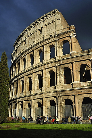Rome. Italy. The Colosseo.