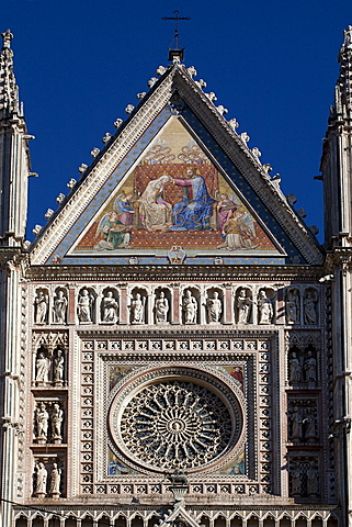 Cathedral, Orvieto, Umbria, Italy, Europe