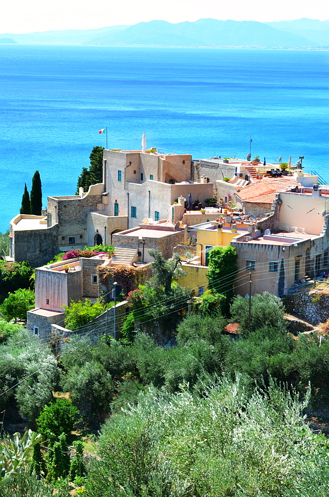 Cityscape, Selva, Varigotti village, Ligury, Italy, Europe
