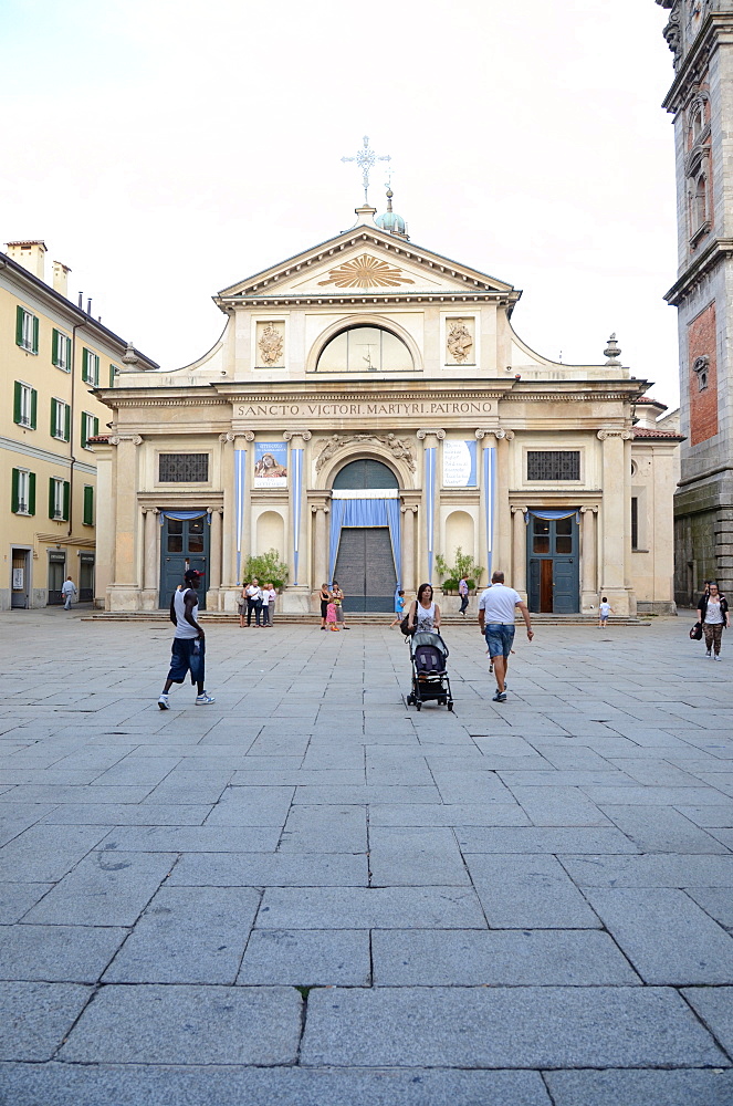 Basilica di san Vittore church, Varese, Lombardy, Italy, Europe
