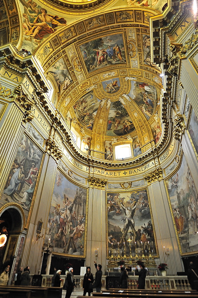 Sant'Agnese in Agone church in Piazza Navona square, Rome, Italy, Europe