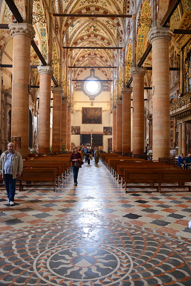 Sant'Anastasia church, Verona, Veneto, Italy, Europe