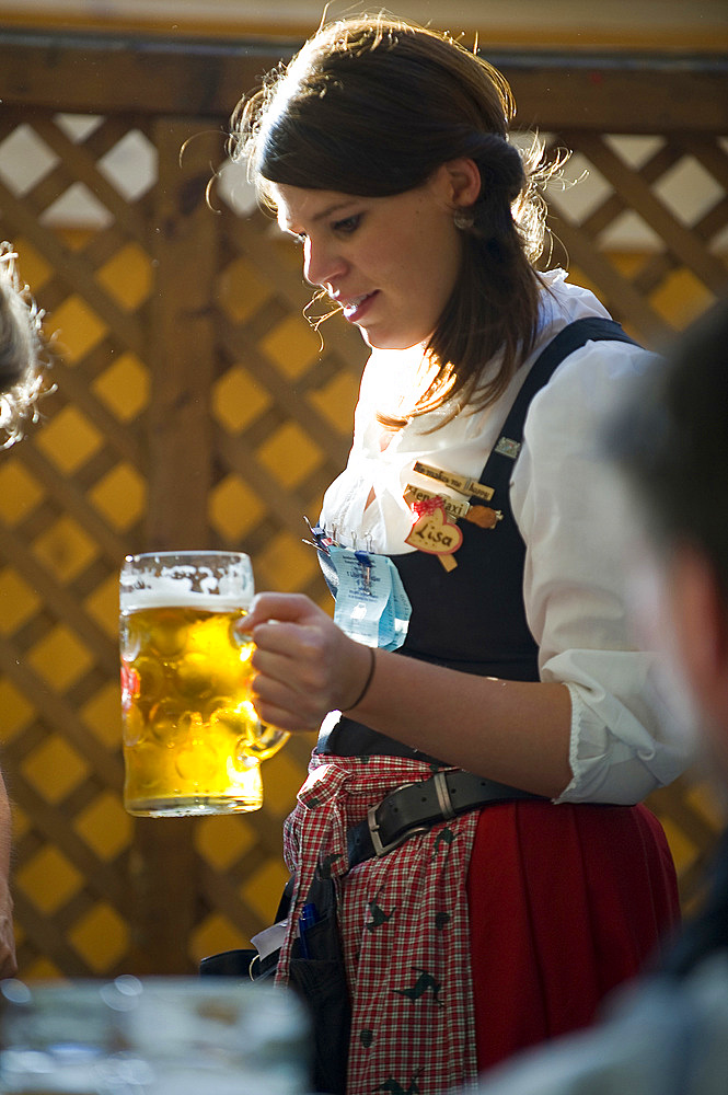 Oktoberfest, traditional german beer festival, Munich, Baviera, Germany, Europe