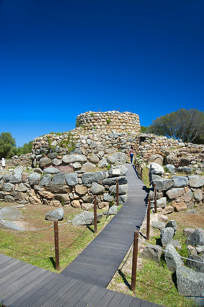 Nuraghe La Prisgiona, Arzachena, Sardinia, Italy, Europe