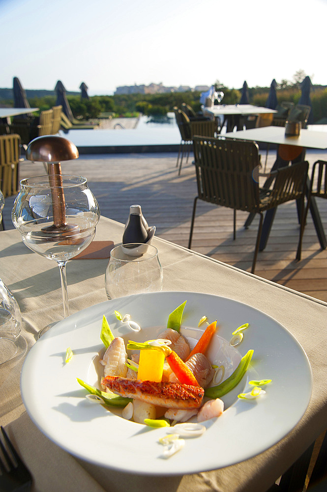 Restaurant L'An Faim, Version Maquis, Bonifacio, South Corsica, France, Europe