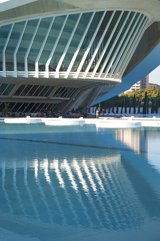 Palau de les arts Reina Sofia, Ciutat de les Arts i les Ciències, Valencia, Spain, Europe