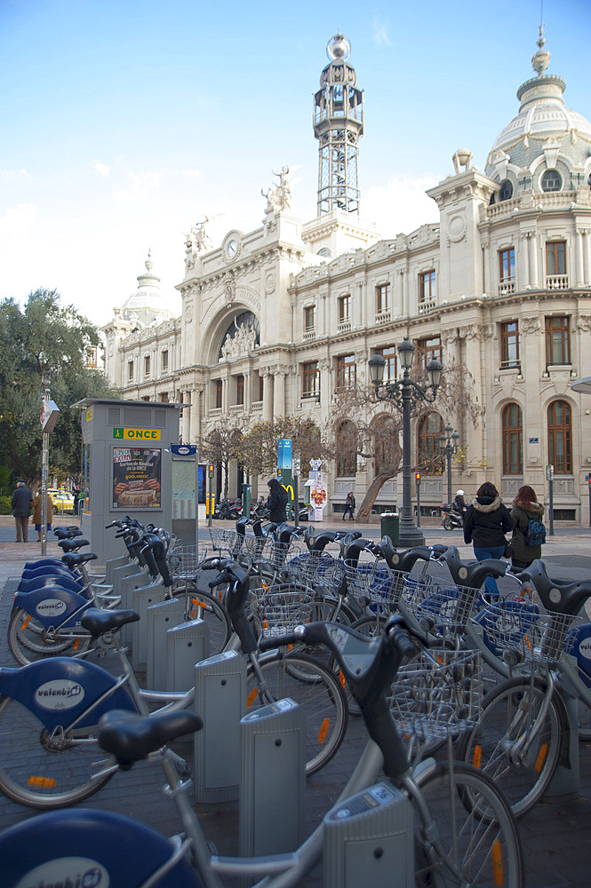 Post Building, Plaça de lAjuntament, Valencia, Spain, Europe