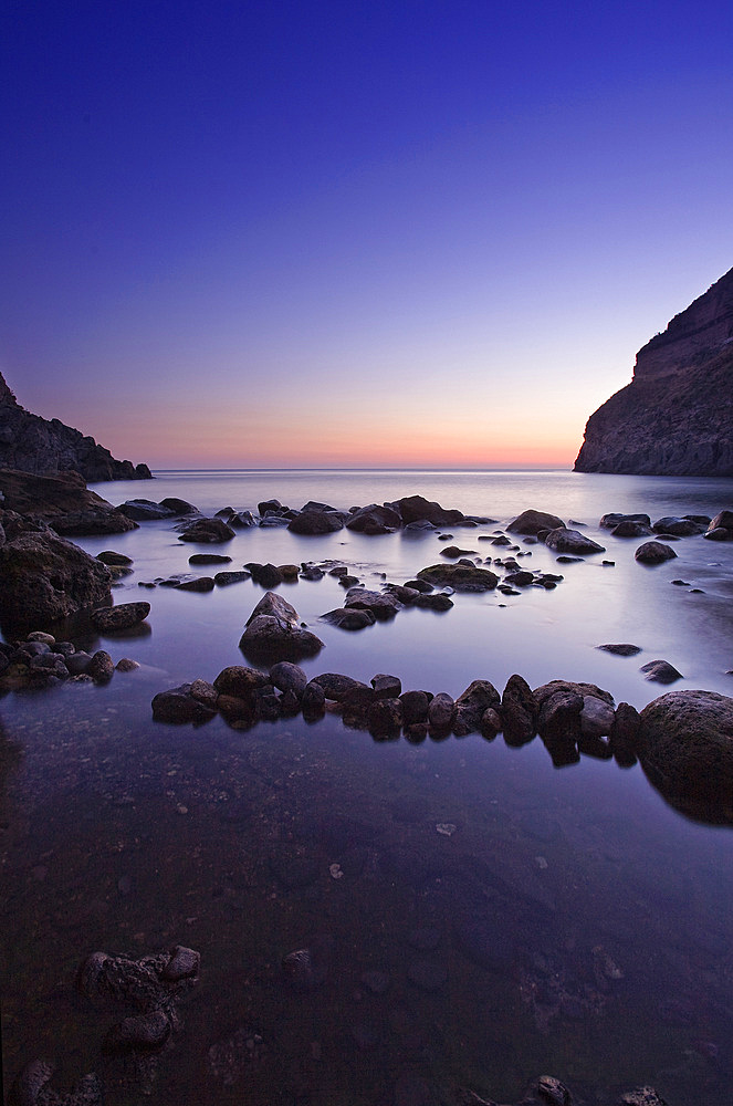 Sorgeto bay, Ischia, Campania, Italy, Europe