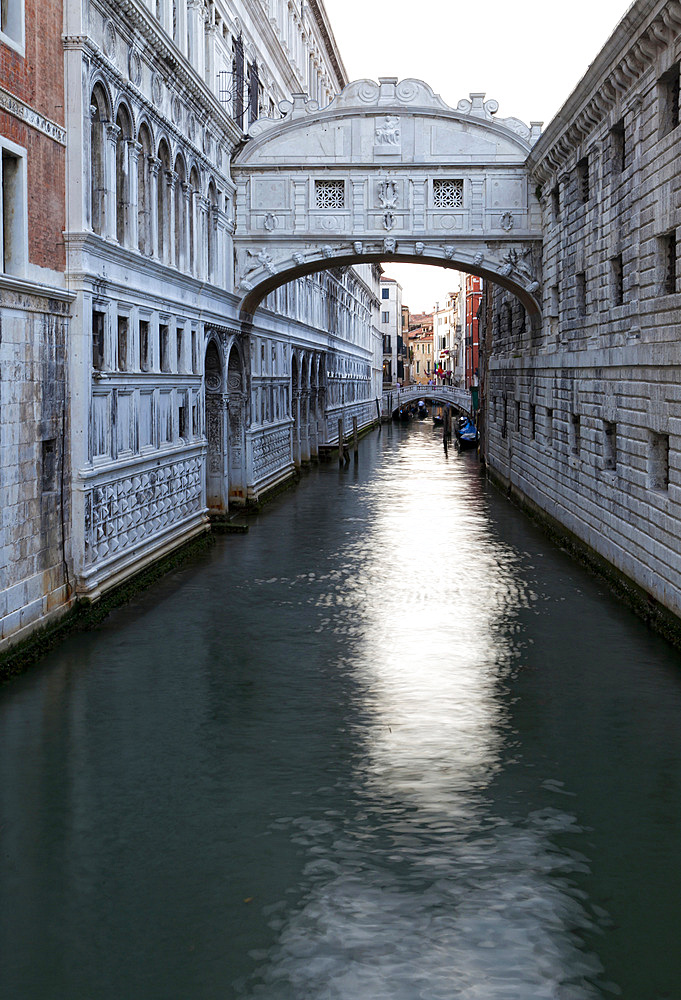 Sospiri bridge, Venice, Veneto, Italy, Europe.