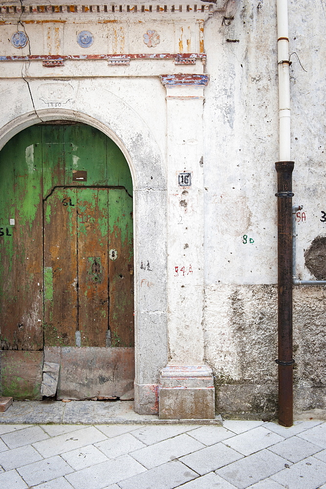 Foreshortening, Maratea, Basilicata, Italy, Europe