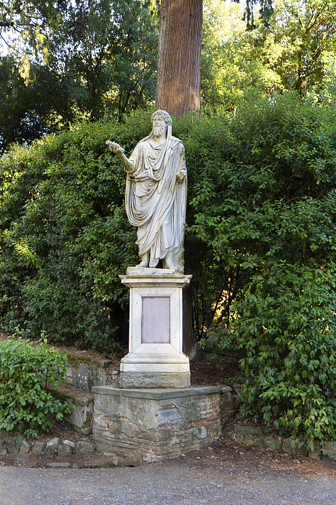 Boboli Gardens Historical Park, Statue, Florence, Tuscany, Italy, Europe