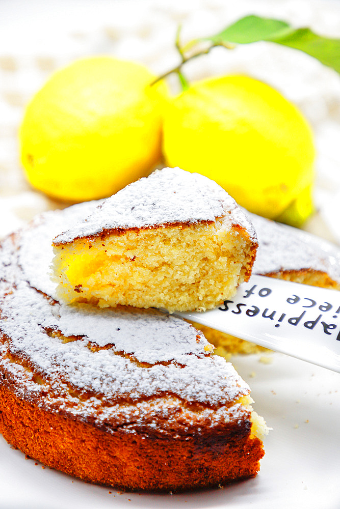 Lemon cake, Italy, Europe