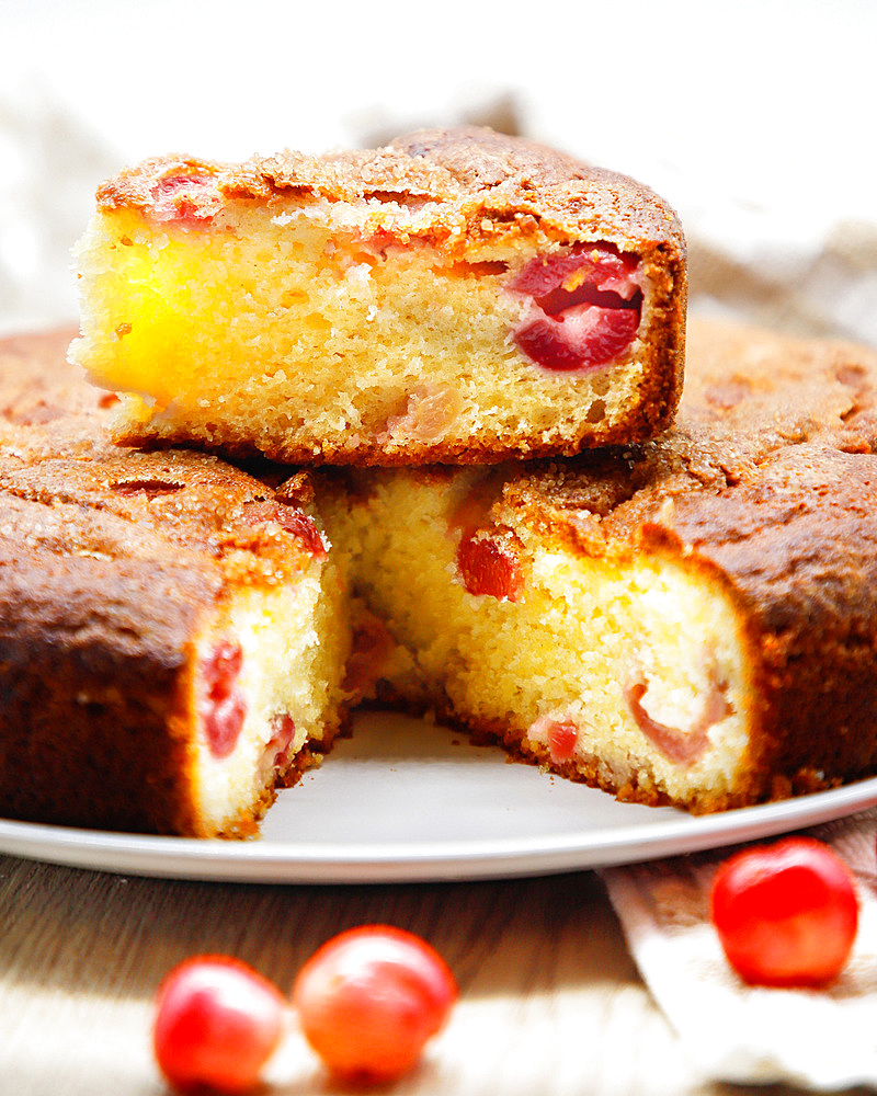 Cherry cake, Italy, Europe