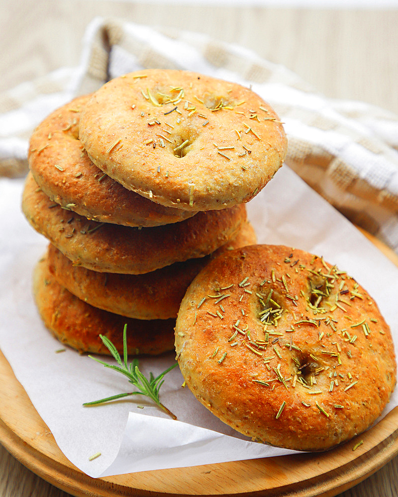 Scones with rosemary, Italy, Europe