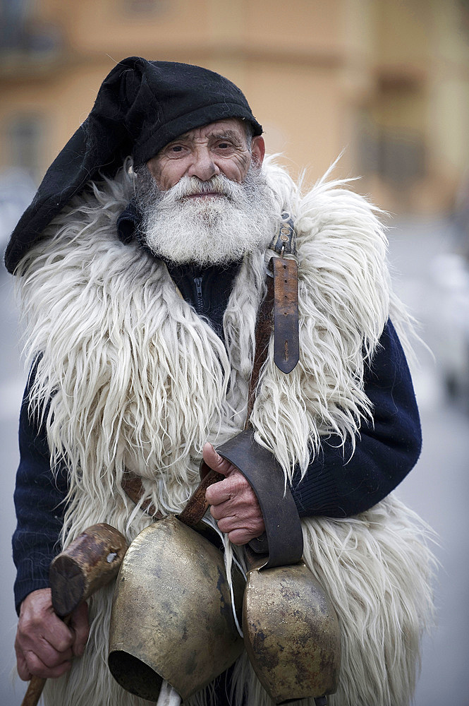 Typical Carnival, Cerbus, Sinnai, Sardinia, Italy