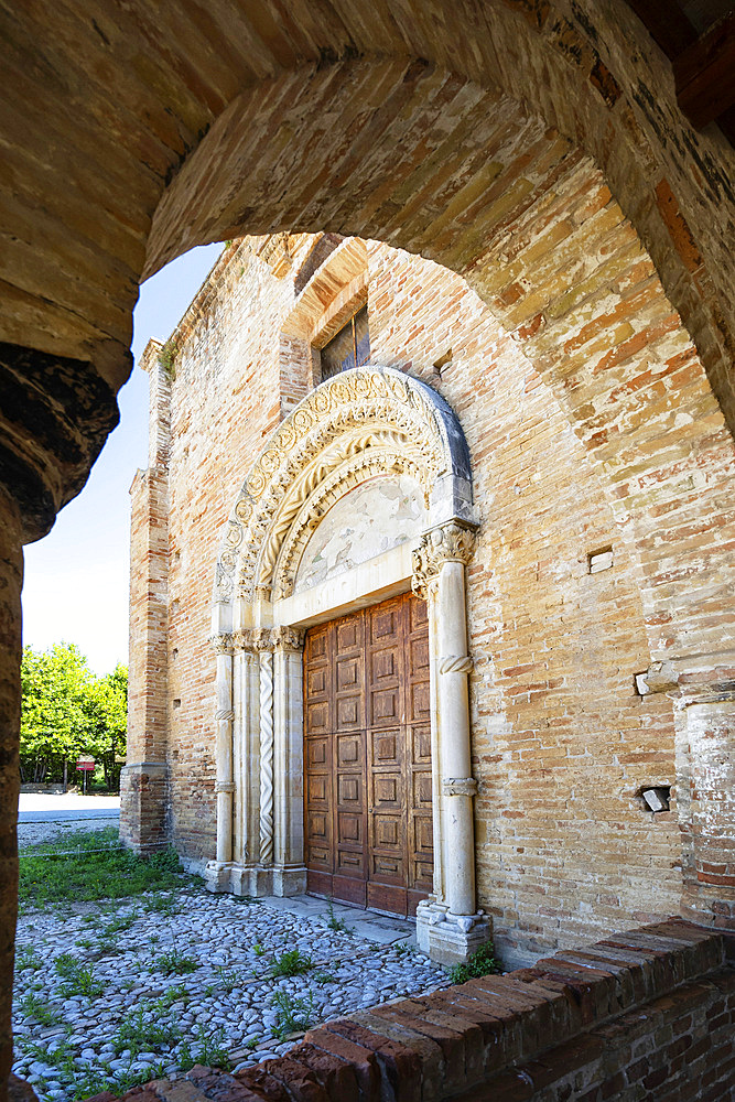 Church of Santa Maria di Propezzano, Notaresco, Abruzzo, Italy, Europe