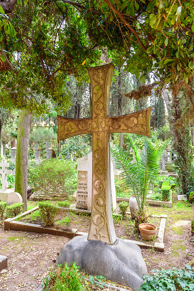 Cimitero Acattolico, Non-Catholic Cemetery of Rome, also called Cimitero dei Protestanti Protestant Cemetery or Cimitero degli Inglesi Englishmen's Cemetery, European Cemeteries Route, Testaccio, Lazio, Italy, Europe