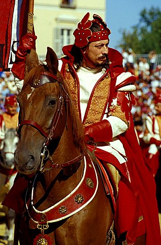 Character of the Palio, Palio di Asti, Asti, Piemonte, Italy 