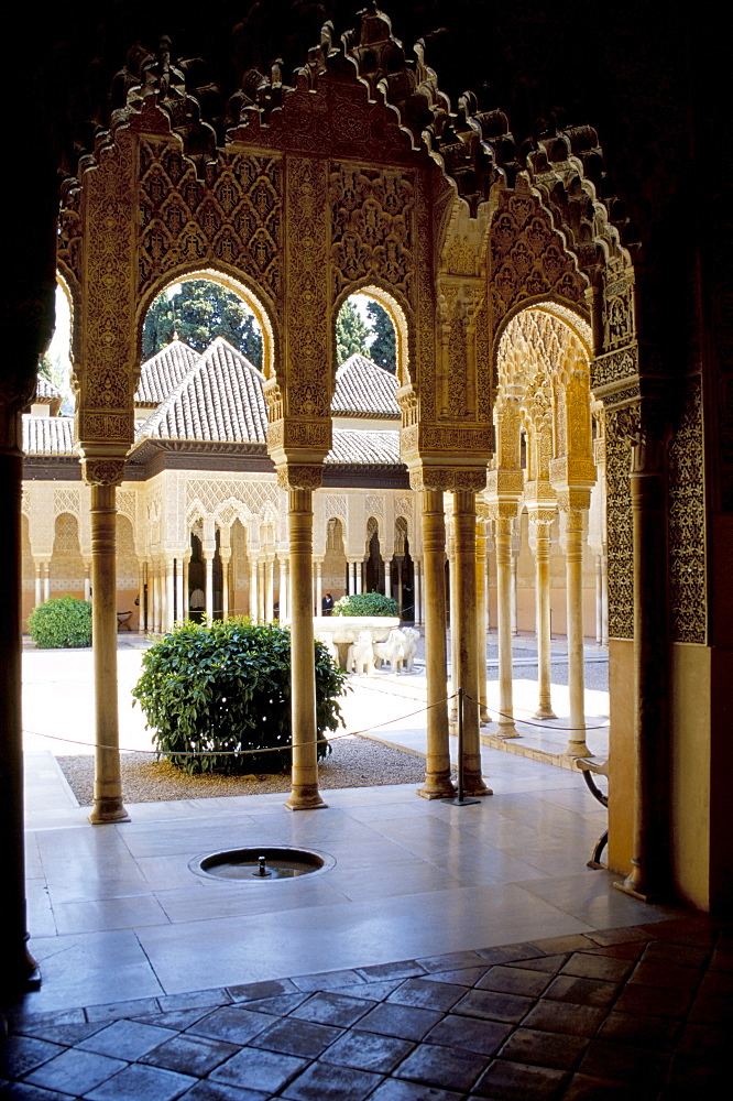 Alhambra, UNESCO World Heritage Site, Granada, Andalucia (Andalusia), Spain, Europe