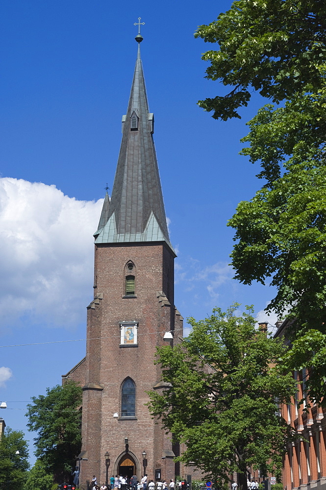 St. Olaf's Cathedral, Oslo, Norway, Scandinavia, Europe