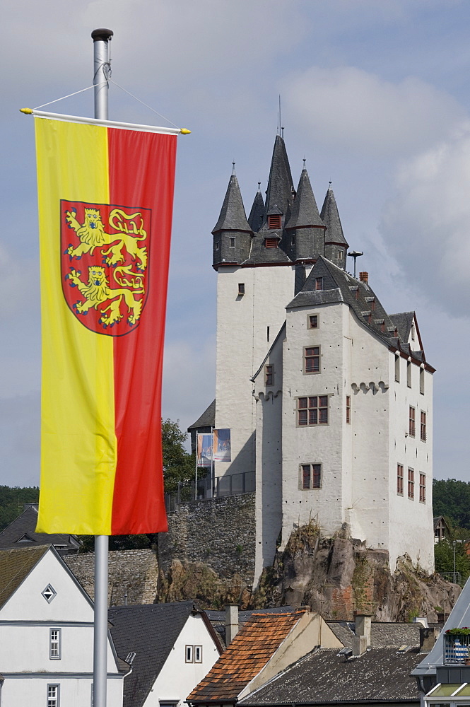 The Schloss at Diez on the River Lahn, Rhineland Palatinate, Germany, Europe