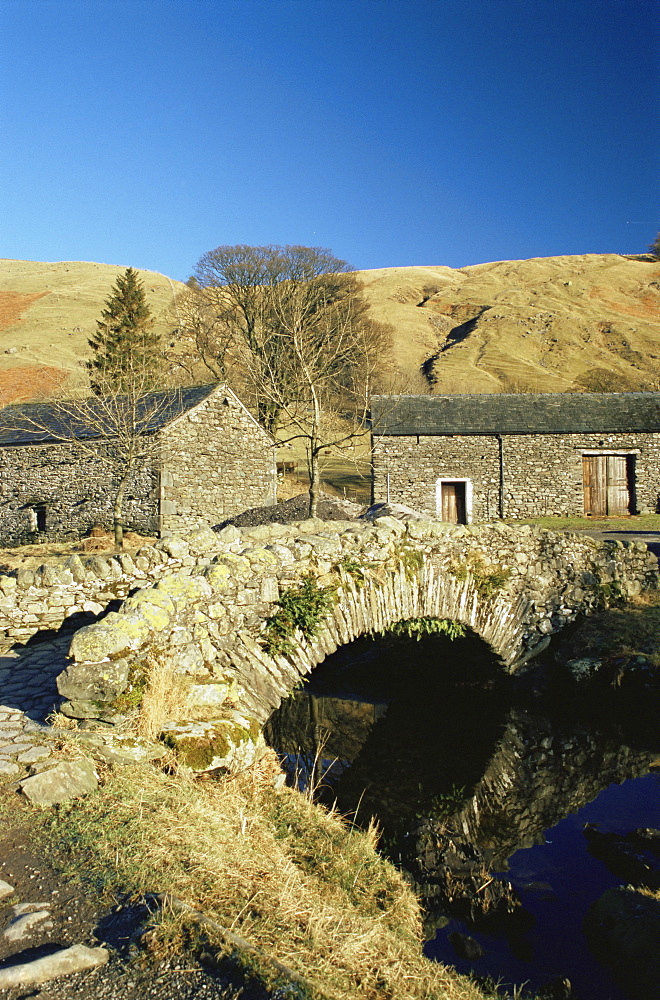 Watendlath village, Lake District, Cumbria, England, United Kingdom, Europe