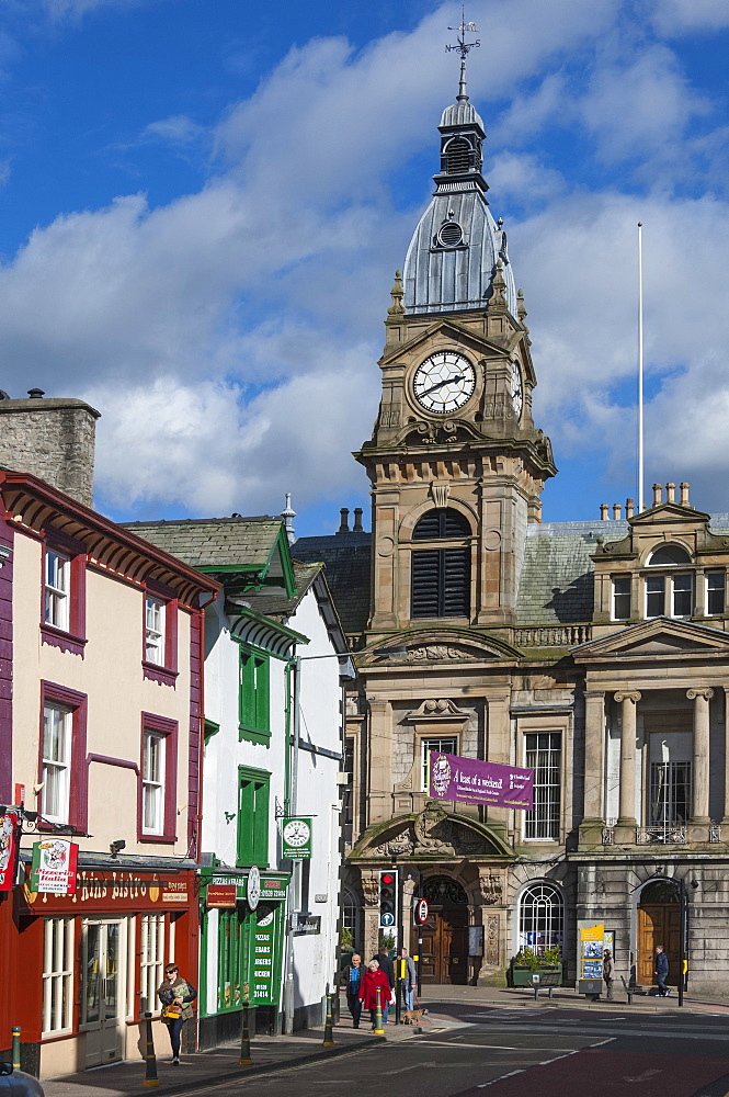 Town Hall, Kendal, South Lakeland, Cumbria, England, United Kingdom, Europe