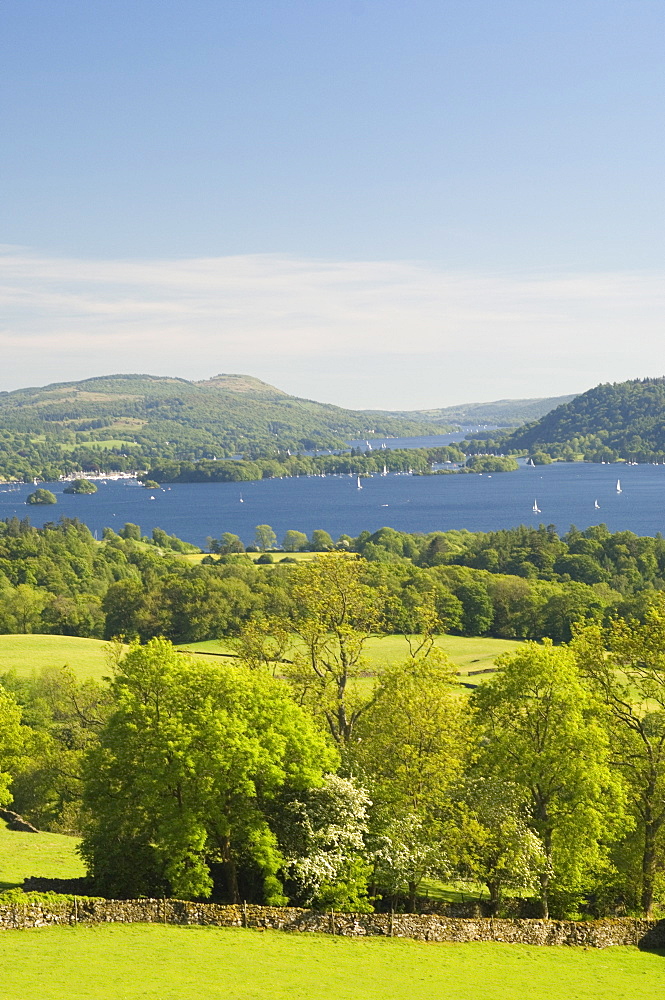 Lake Windermere, Lake District National Park, Cumbria, England, United Kingdom, Europe