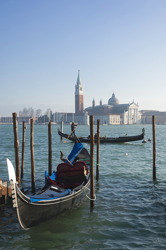 Isola di San Giorgio Maggiore, Venice, UNESCO World Heritage Site, Veneto, Italy, Europe