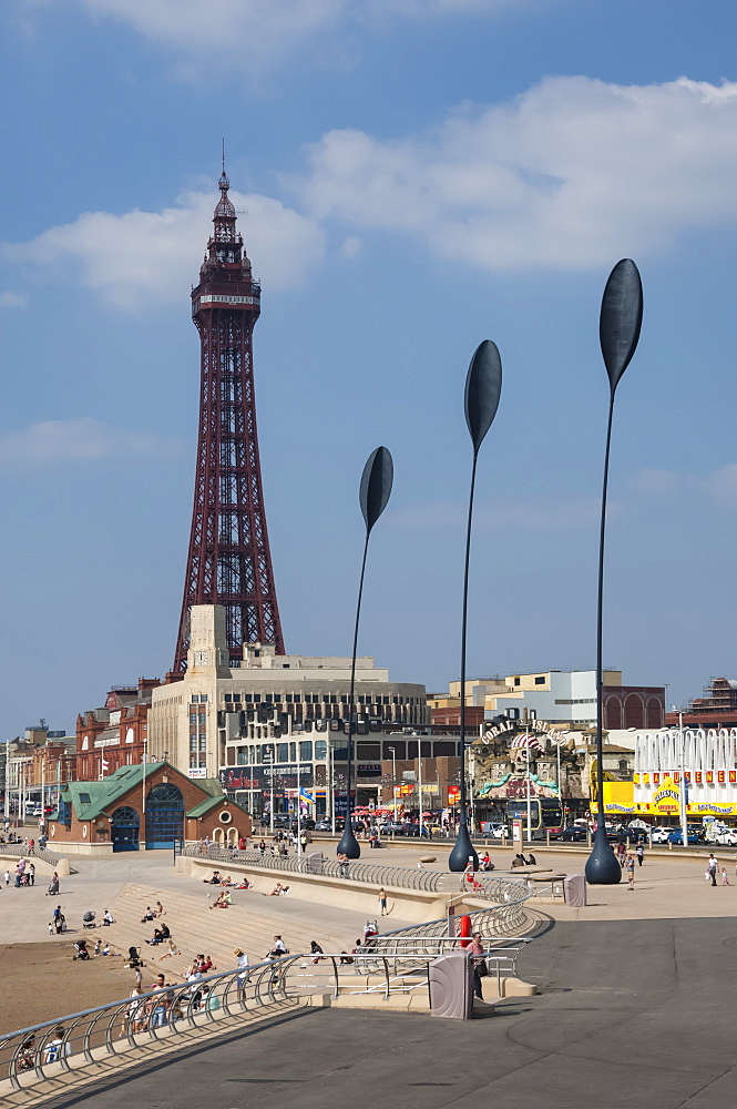 Blackpool Tower, Blackpool, Lancashire, England, United Kingdom, Europe