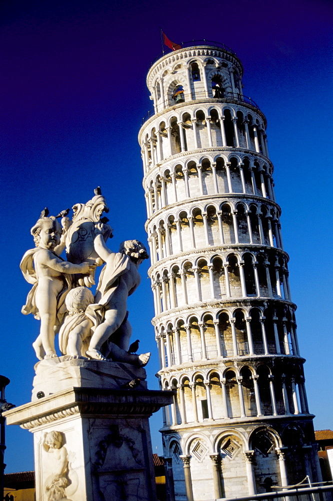 The Leaning Tower of Pisa, UNESCO World Heritage Site, Pisa, Tuscany, Italy, Europe