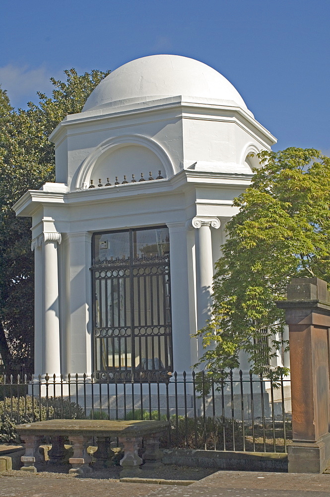 Robert Burns Mausoleum, Dumfries, Dumfries and Galloway, Scotland, United Kingdom, Europe