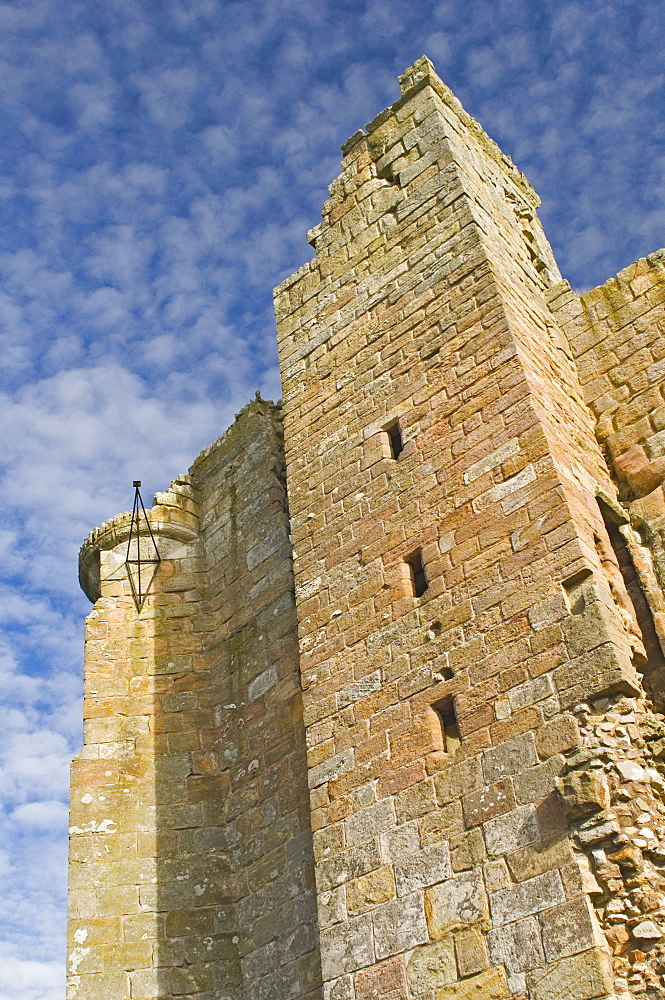 Eggleston Castle, a fortified border house, Northumbria, England, United Kingdom, Europe