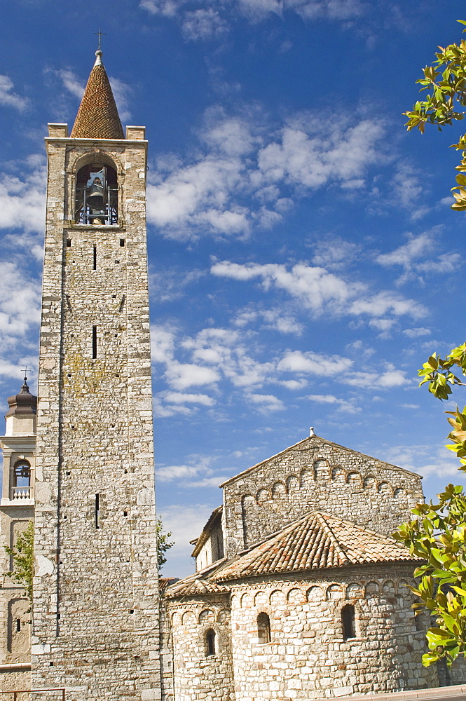 St. Severus Romanesque church, Bardolino, Lake Garda, Veneto, Italy, Europe