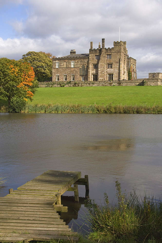 Ripley Castle, dating from the 16th century, North Yorkshire, England, United Kingdom, Europe