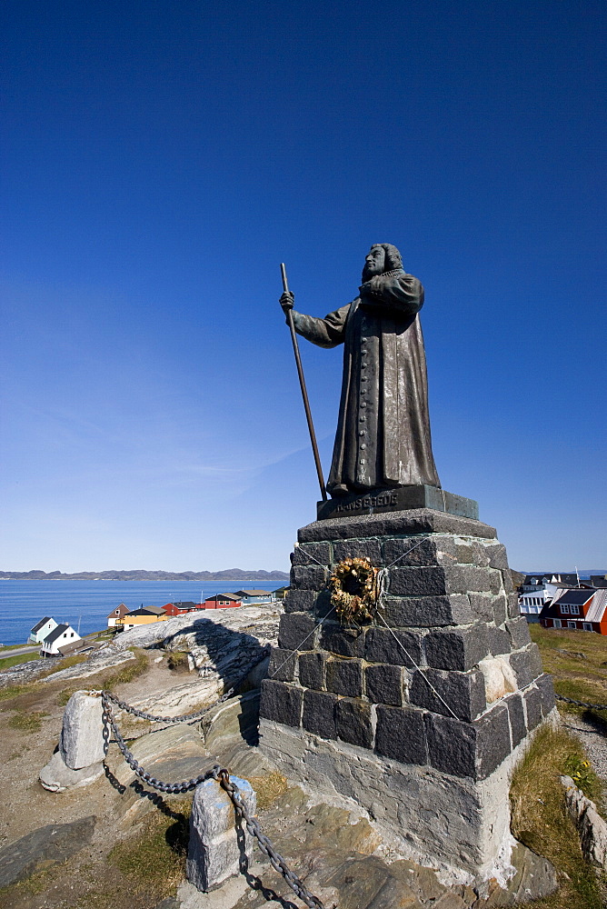 Monument, Nuuk, Greenland, Arctic, Polar Regions